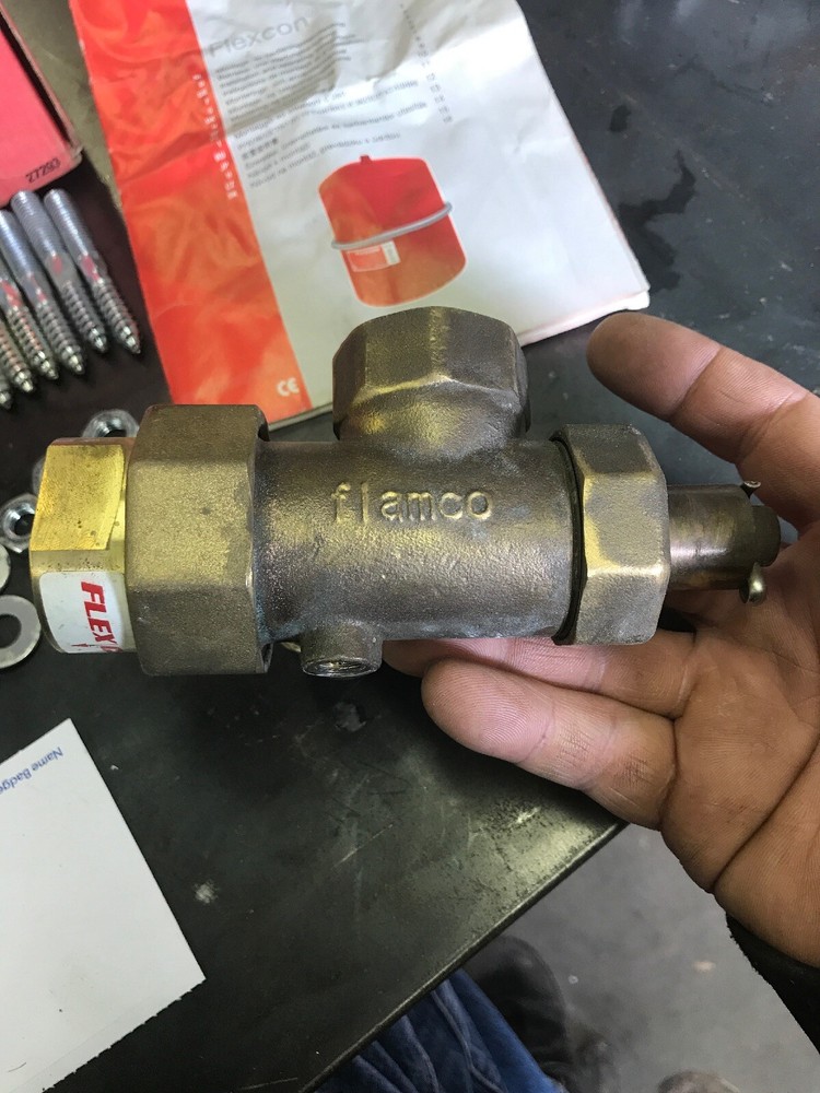 Flexcon Flamco 80-1000L 27293 Connection Unit 1” New Expansion Vessels Safety