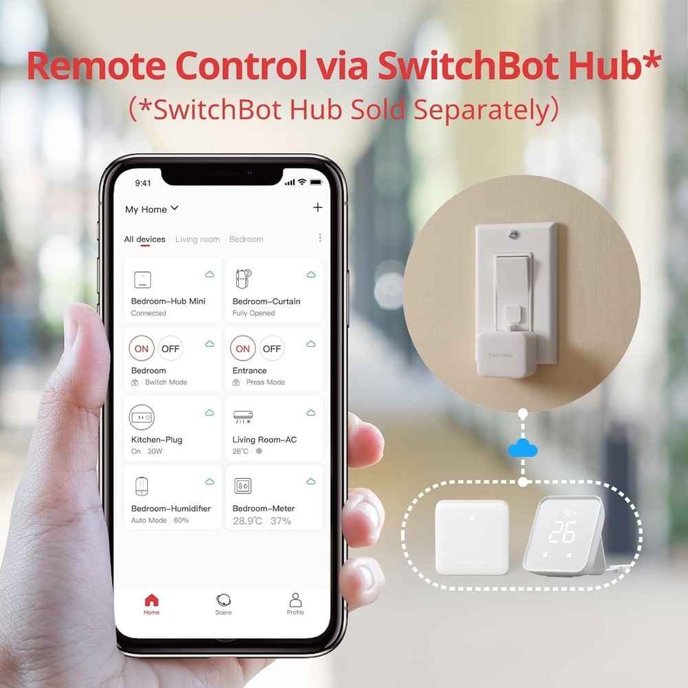 Voice-Controlled Smart Switch Adapter – Easy Bluetooth App Timer Included