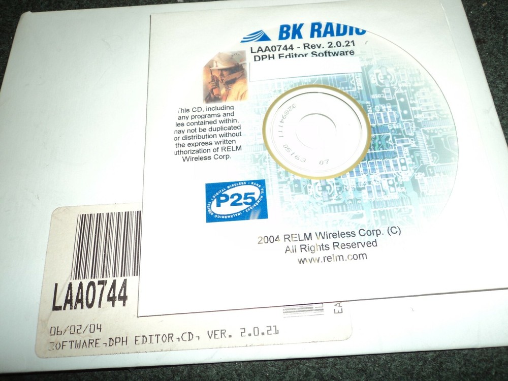 OEM Bendix king DPH Programming Software LAA0744 Version 2.0.21