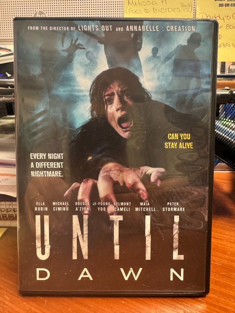 Until Dawn DVD New Sealed