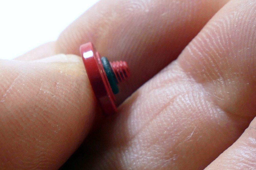 Soft Shutter Release Button Camera Shutter Button Concave - RED for Fujifilm X3