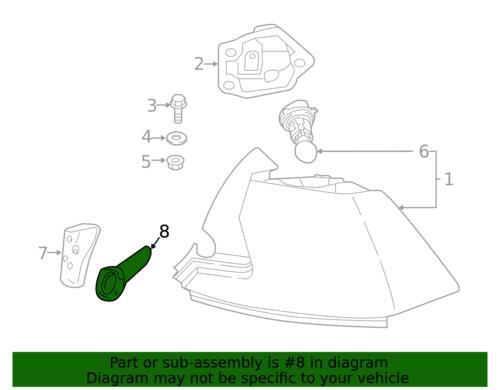 Genuine Volvo Tail Light Bracket 31420480