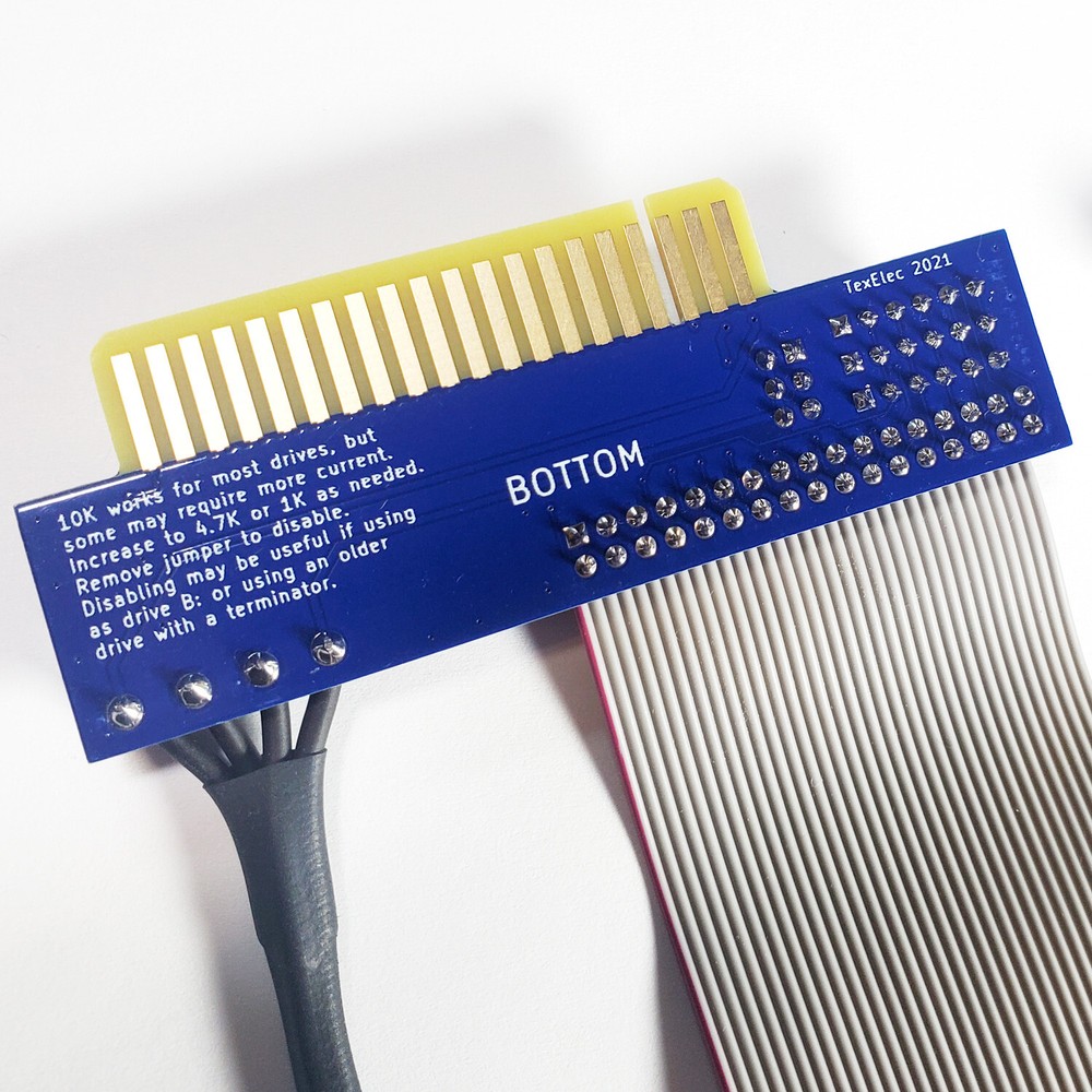 IBM PS/2 to Standard Floppy Adapter by TexElec