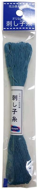 Olympus Sashiko Cotton Thread 22yd - Solid-Sky Blue
