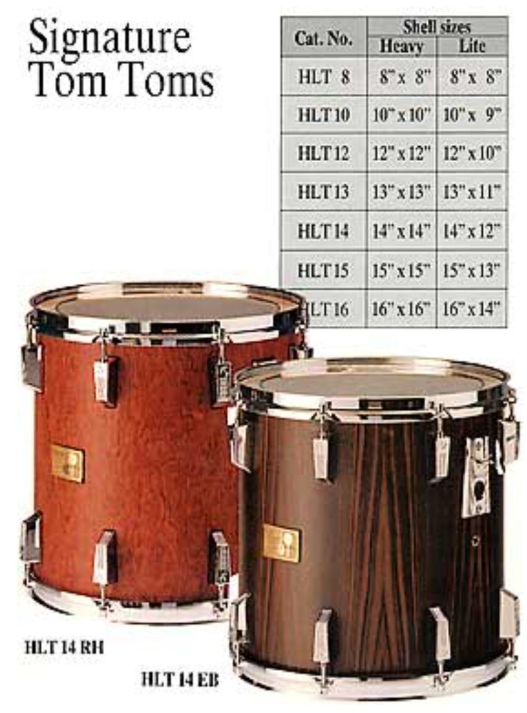 Sonor Signature Bubinga Heavy 10" Tom