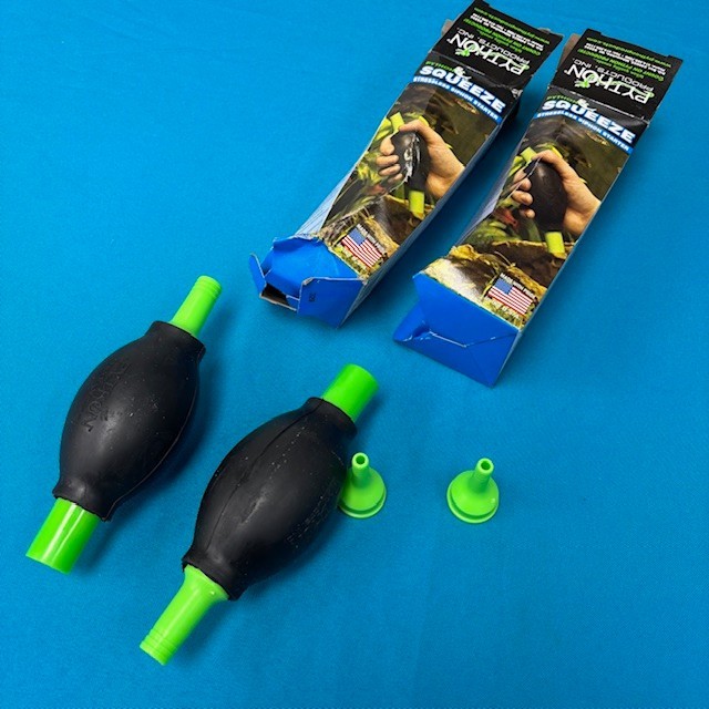 OPEN BOXED Python Squeeze Stressless Siphon Starter TWO PACK