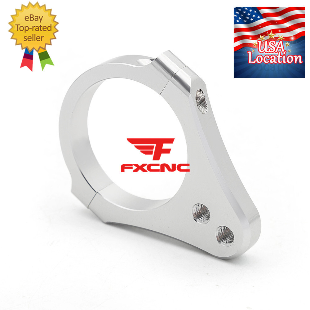 8x1.25mm CNC Steering Damper Fork Frame Mount Clamp Bracket 35mm Inside Diameter