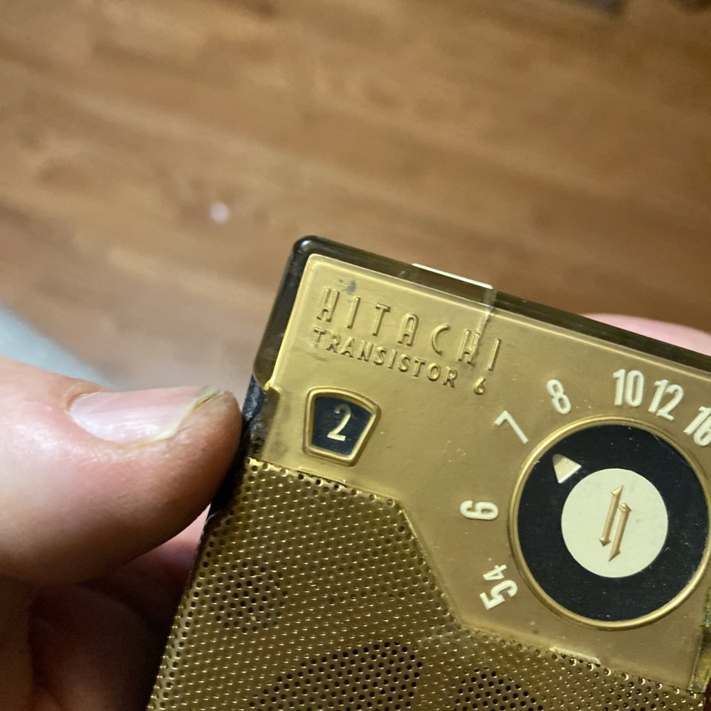 Vintage 1958 Hitachi TH-666 Works
