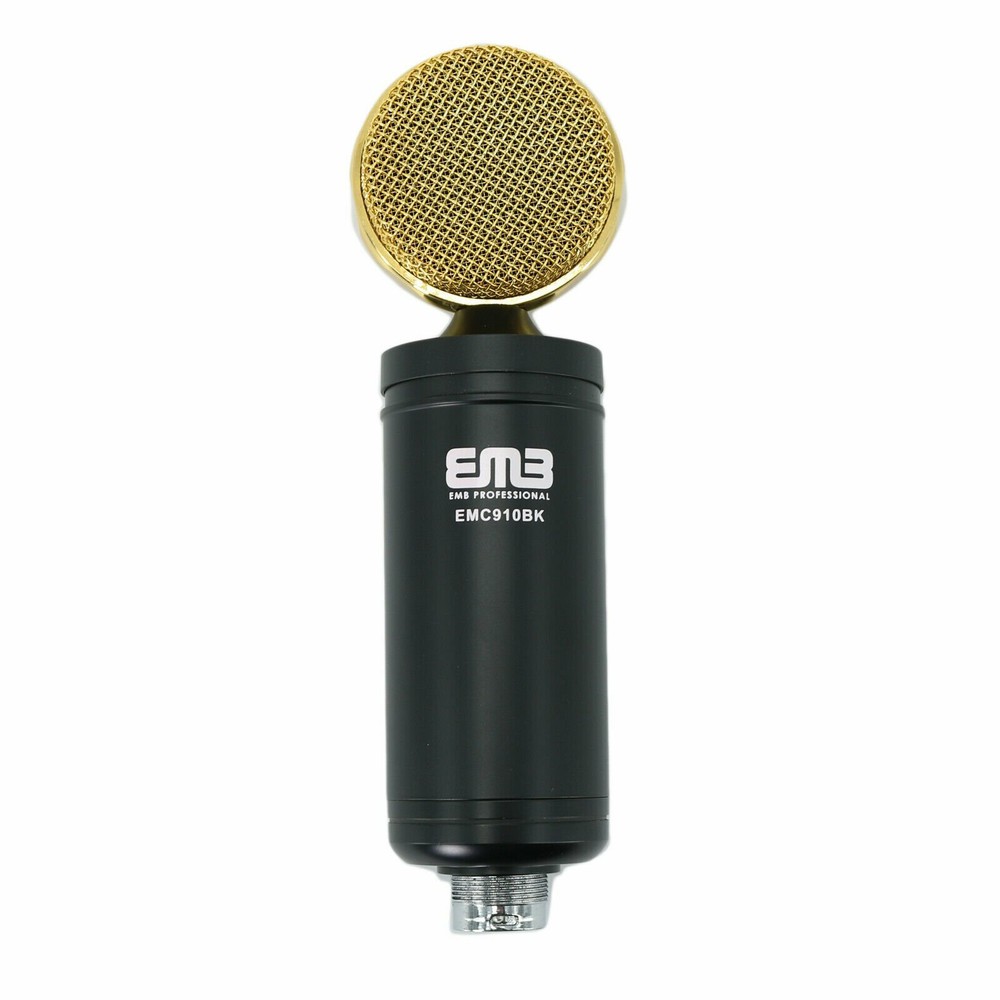 EMC910 Multi-Pattern Large Diaphragm Condenser Project Studio Microphone - Black