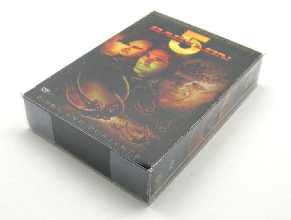 25x DVD OVERSIZED BOX SET (SIZE DVO E) - CLEAR PLASTIC PROTECTIVE BOX PROTECTOR