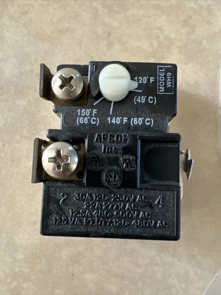 PROPLUS Hi Limit Upper Thermostat THERM-O-DISC 120/480 VAC 48160 NIP And Lower T