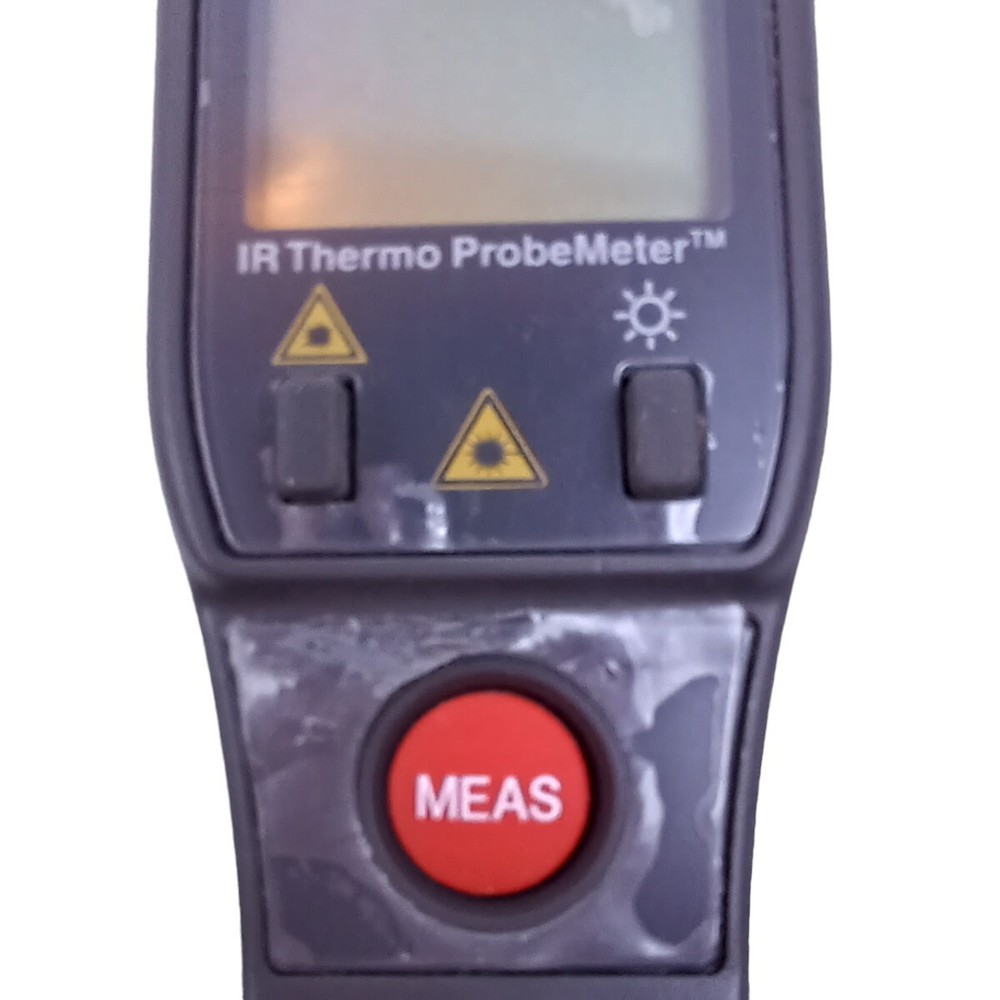 Extech Thermo Probe Meter Infrared #403250 Tested Working Temperature Meter