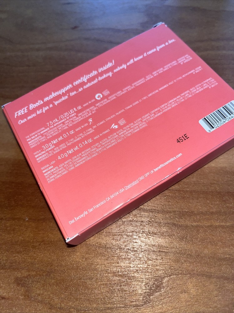 Benefit Tan About Town Kit Lash Pore Hoola