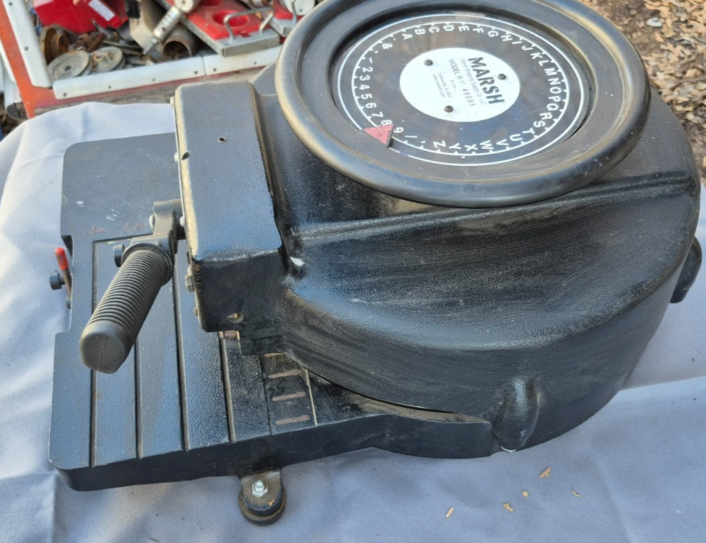 Marsh Model R 1" 25mm Stencil Maker Machine - Tested!