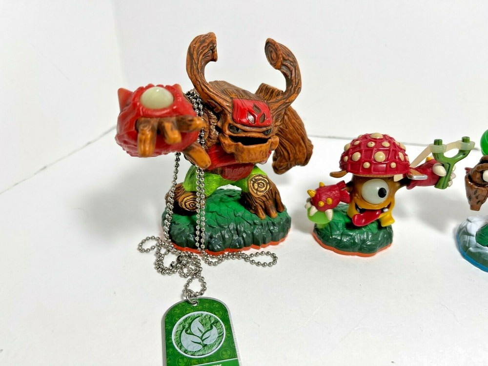 Activision Skylanders Life characters Lot 2 (6 items).