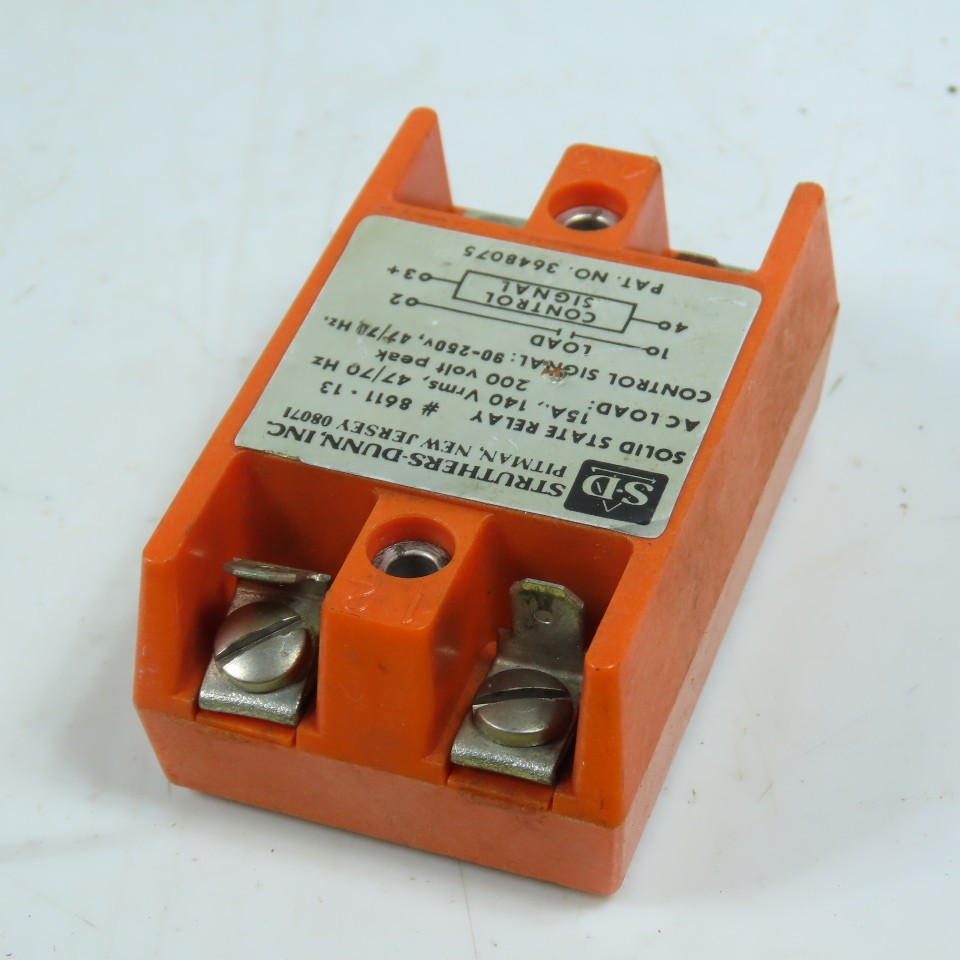 Struthers-Dunn 8611-13 Solid State Relay 15A 140Vrms