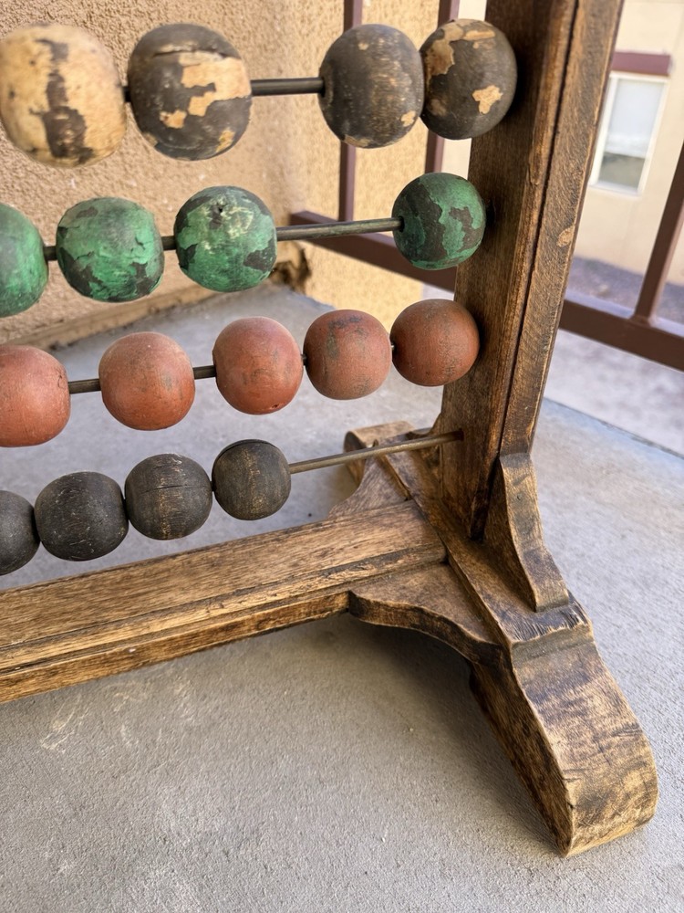 antique abacus Wood Balls