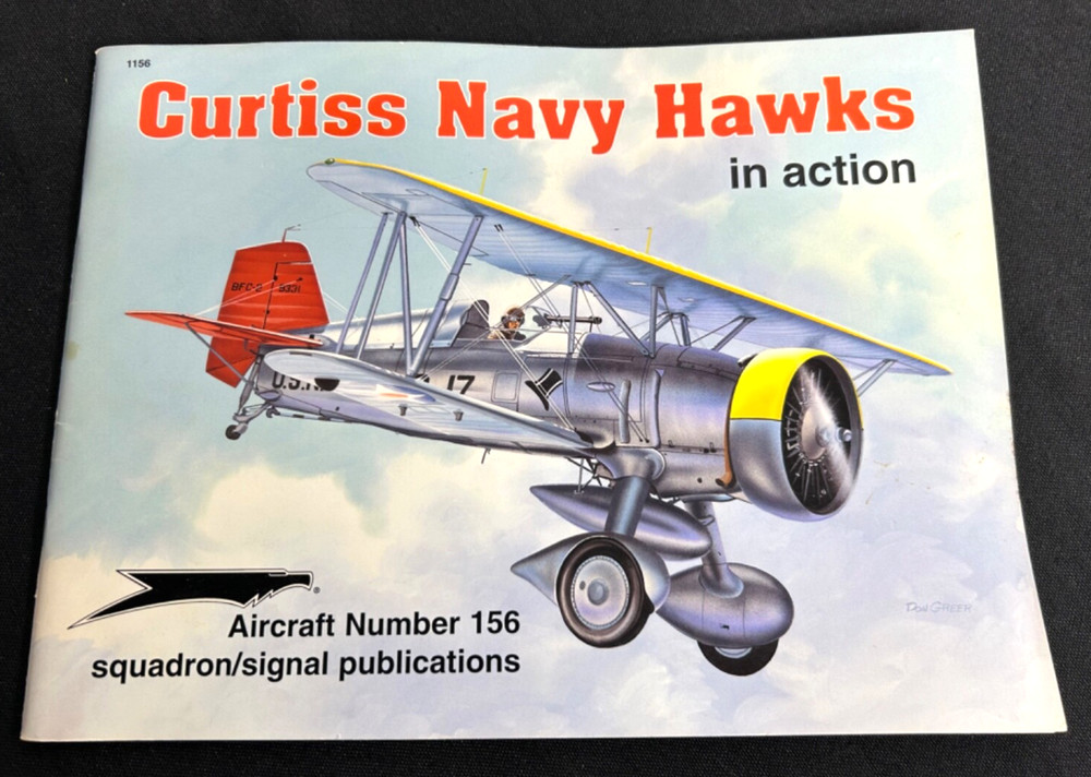 Curtiss Navy Hawks In Action Book