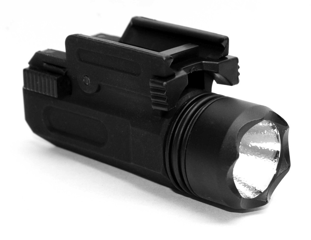 Trinity 300 lumen tactical flashlight for Smith & Wesson M&P 9 shield model.
