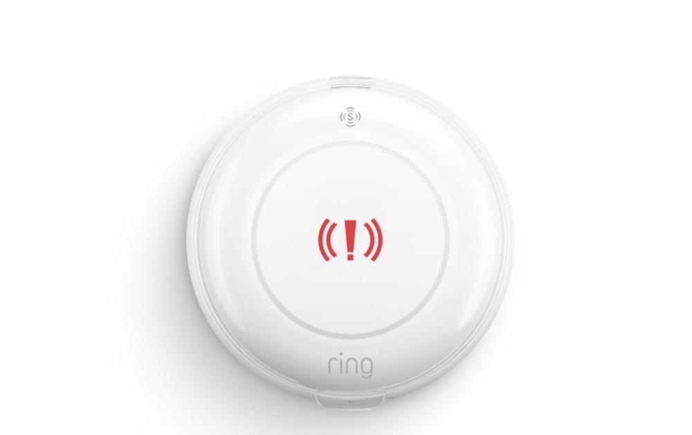 Ring Panic Button 2-Pack Emergency Alert Device White Plastic PP104D01403400D4