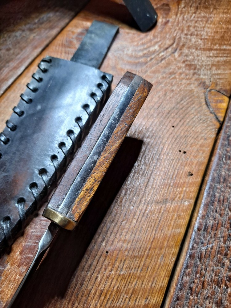 India dagger knife 6 1/2 inch fixed blade
