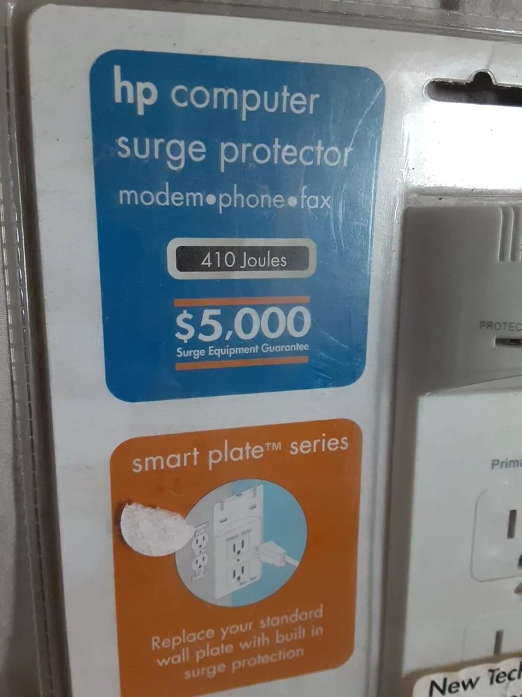 Hp Computer Surge Protector Smart Plate Series NIP