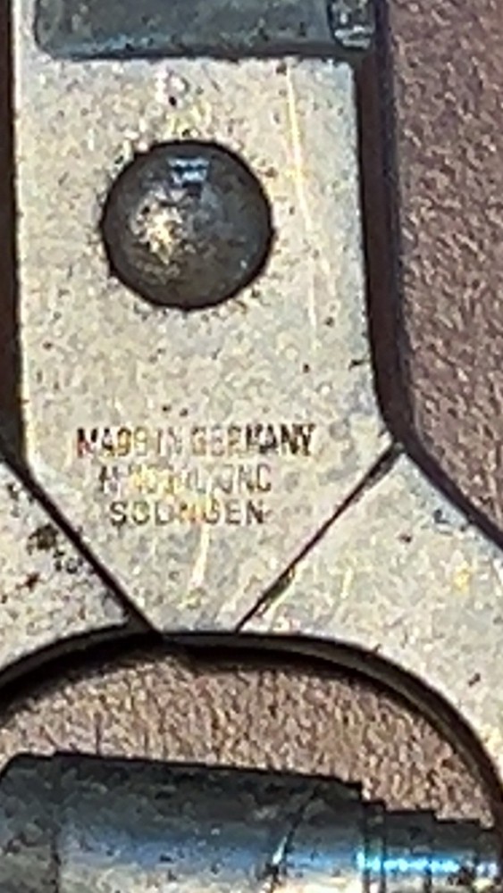 Vintage Solingen Germany SECATEUR compound-leverage tin snips Shears 1940s