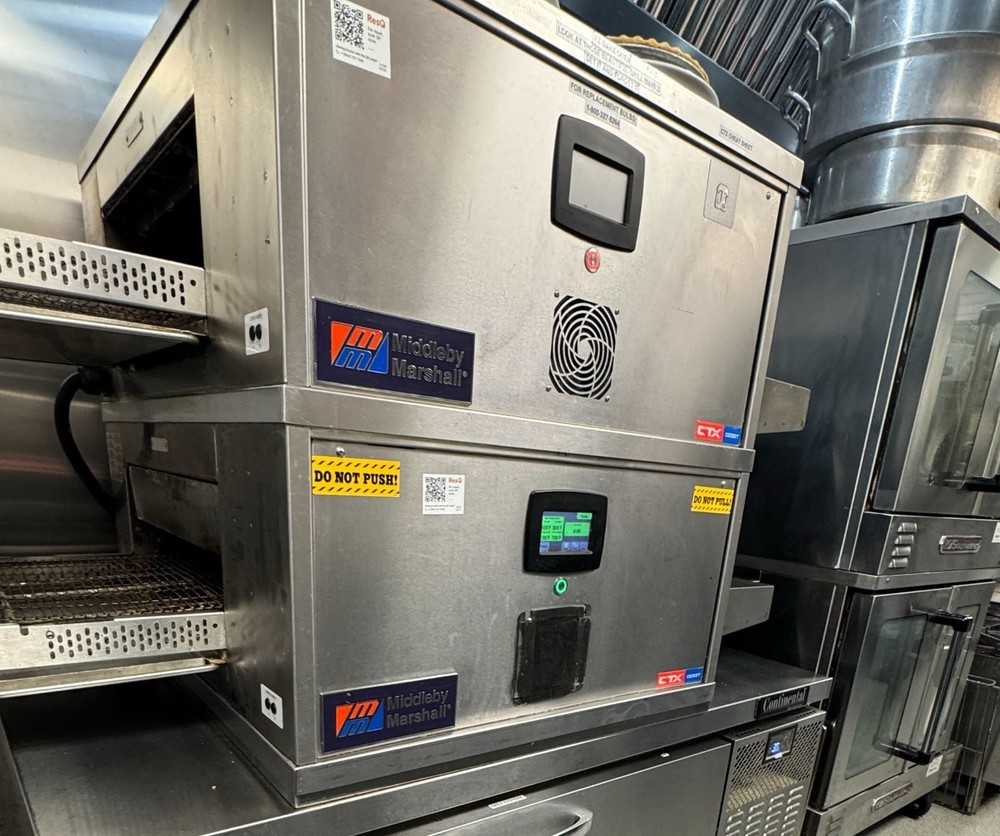 Middleby Marshall CTX double stack oven