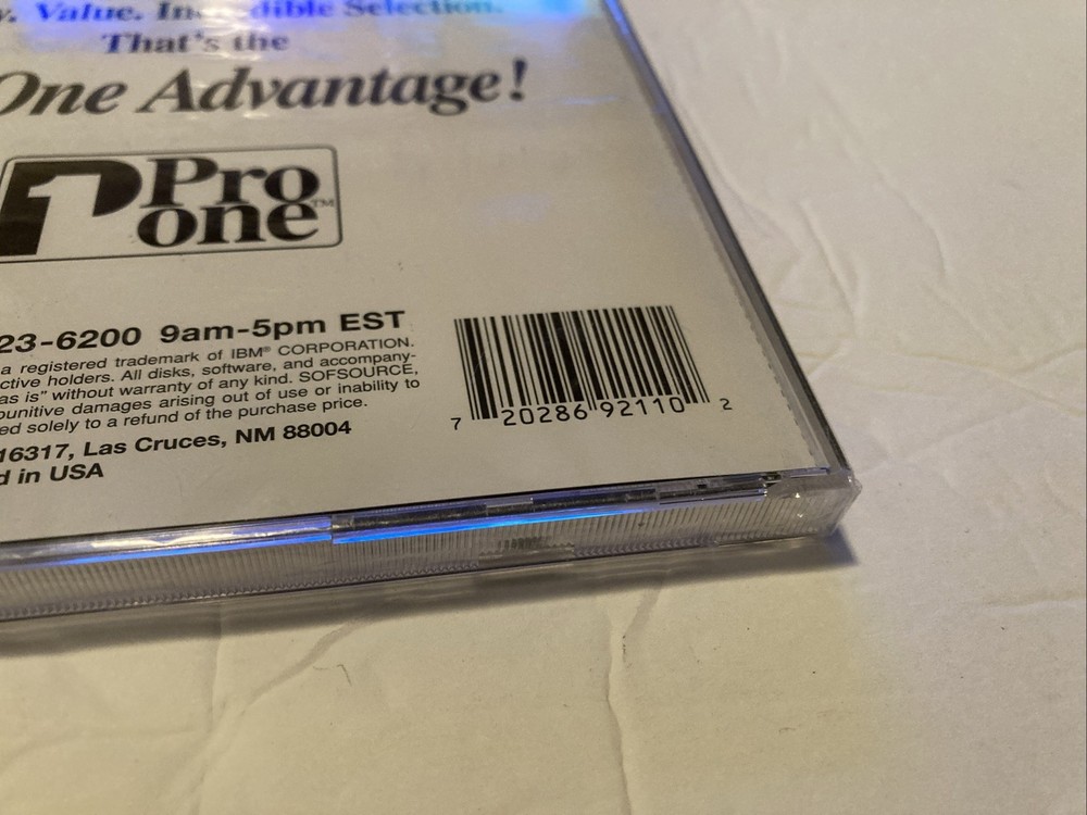 Pro One Multimedia Algebra II CD-ROM Windows 95/3.1