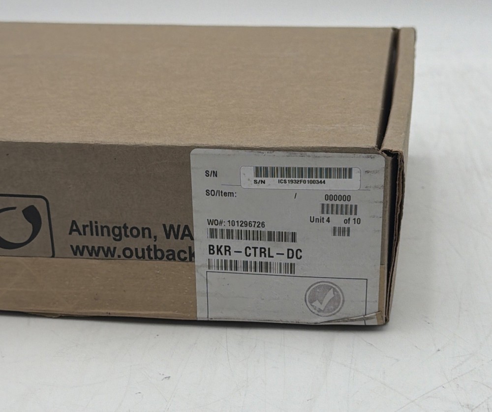 OutBack Power BKR-CTRL-DC ICS Plus Breaker Control Module