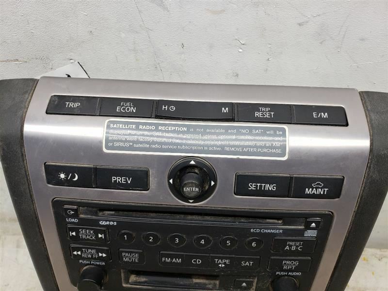 Temperature Control Panel Fits 03-04 MURANO 935064