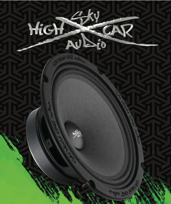 Sky High Car Audio SH-BL84 8" 4 ohm Midrange Loudspeaker