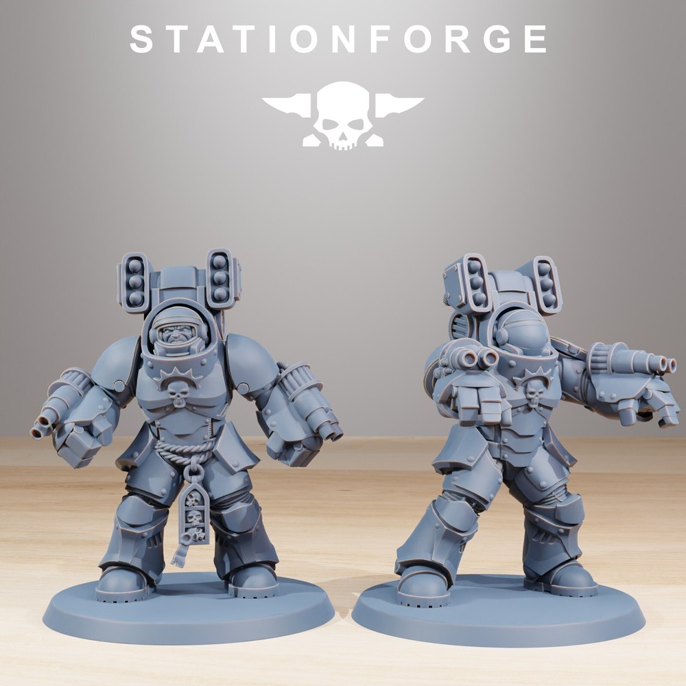 Socratis Support Vanguard Marines x6, Space Division, Stationforge