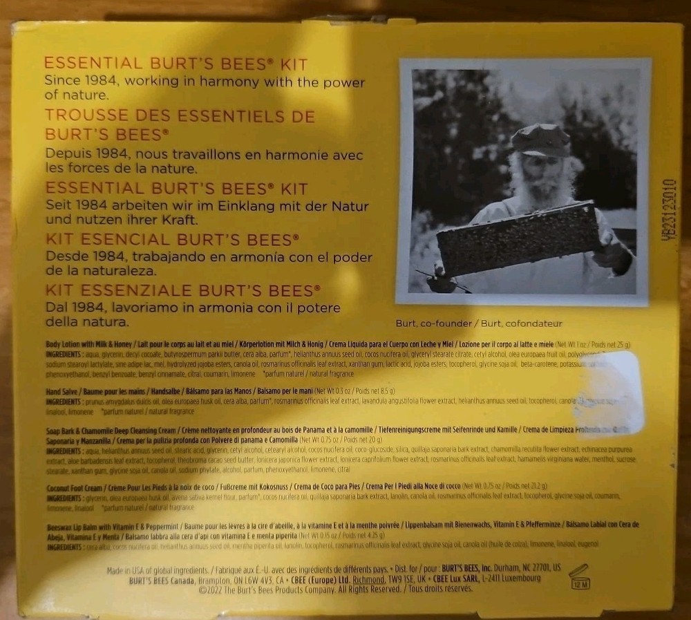 Burt's Bees Essentials Kit, Travel Size