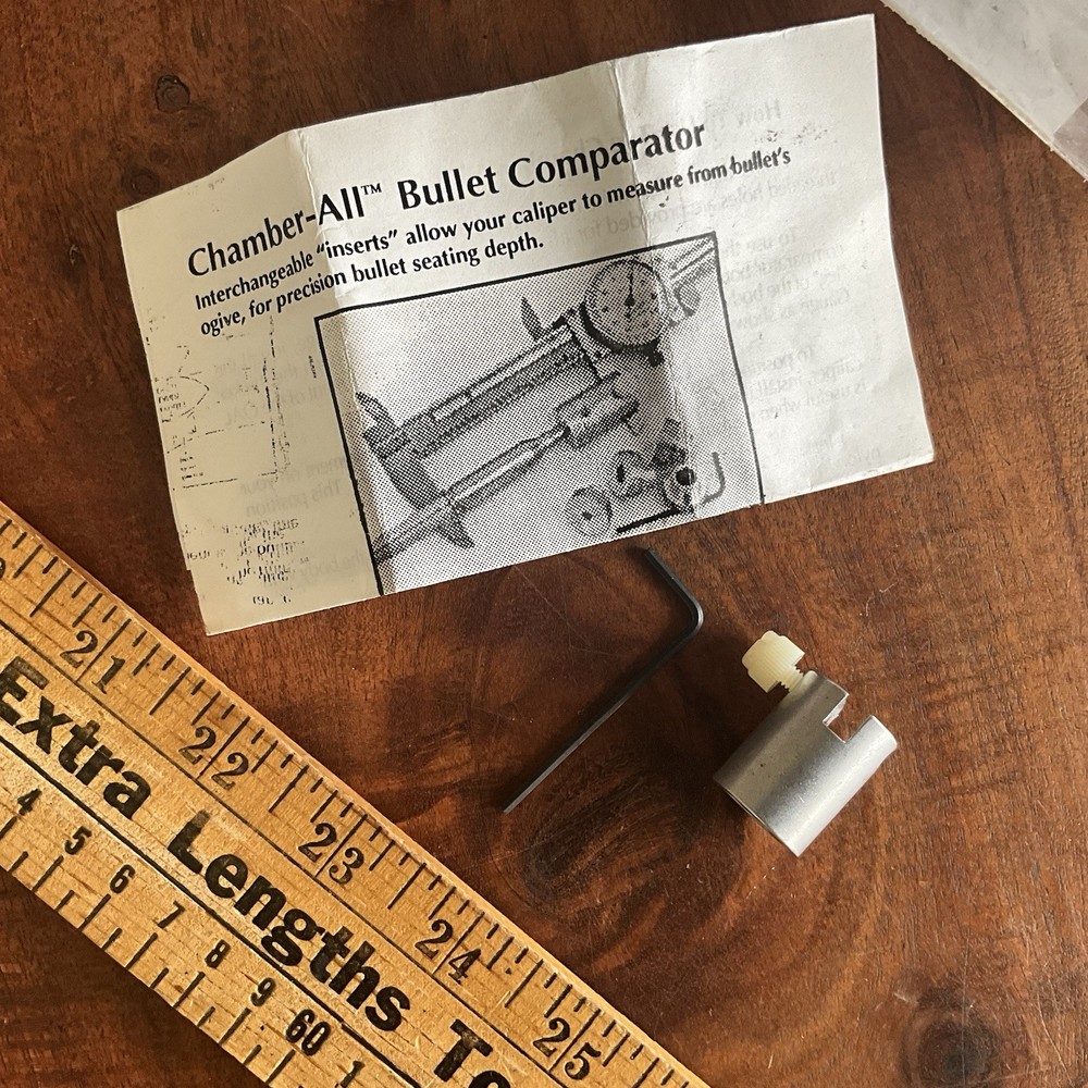 Chamber-All Bullet Comparator