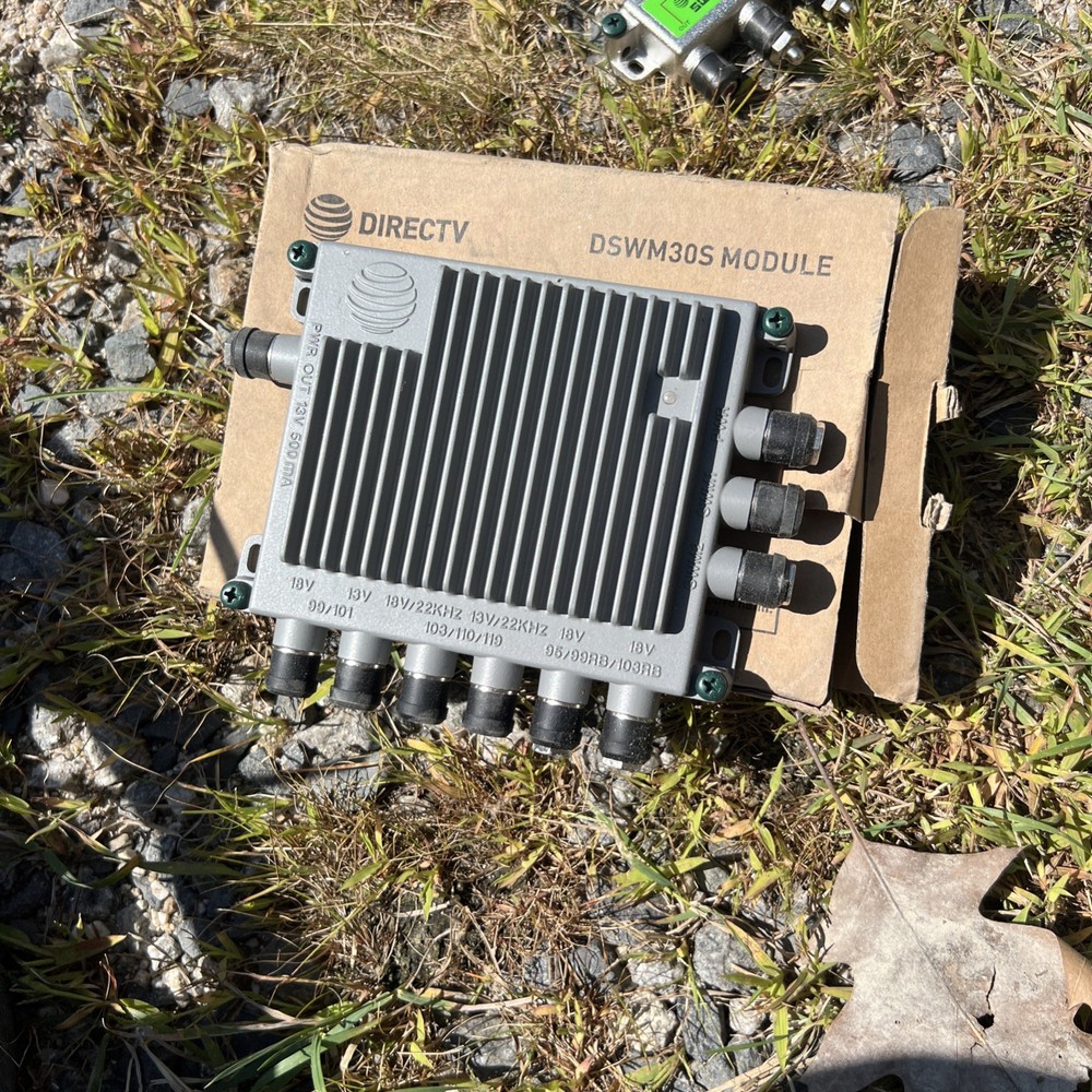 DIRECTV DSWM30S Module 30 Tuner Reverse-Band Capable Satellite Multiswitch