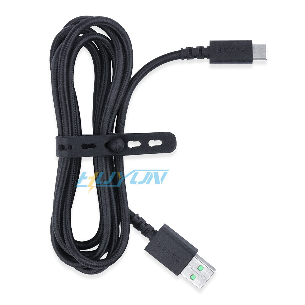 USB to USB-C type cable data charging port for Razer Mouse Keyboard Headset