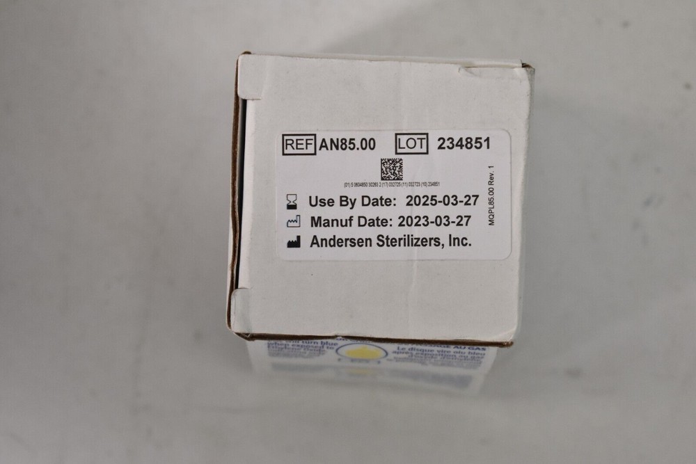Andersen Sterilization Process Indicator Strips 4.7cm Class 1 Labels 200 Pack