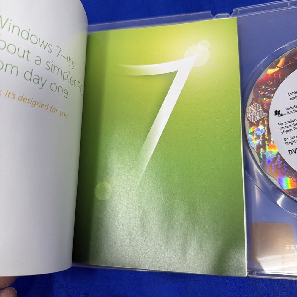 Microsoft Windows 7 Ultimate 64-bit DVD w/ Product Key