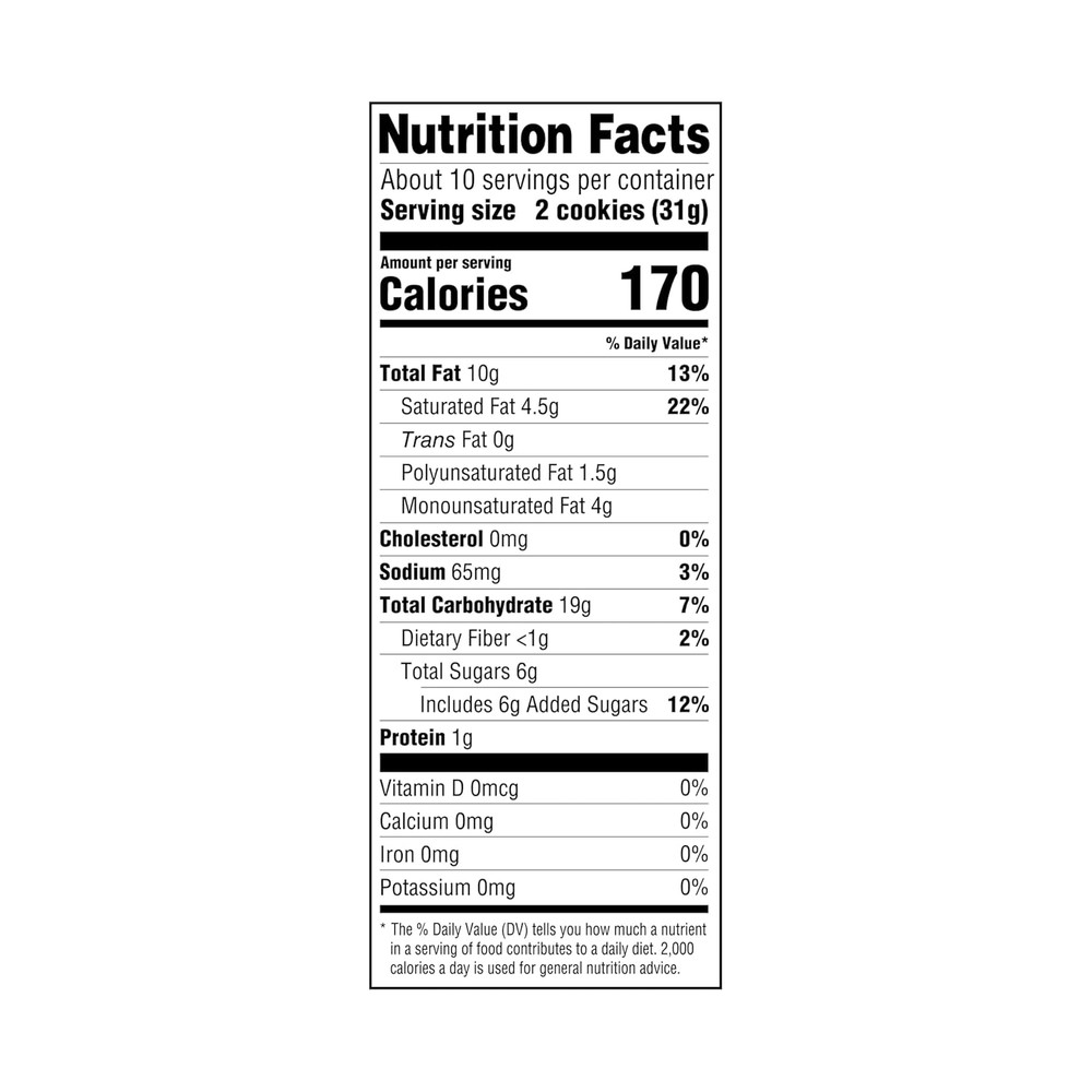 , Pecan Shortbread Cookies, 11.3 Oz