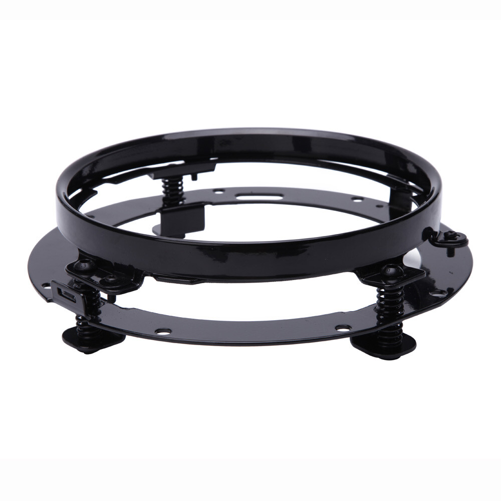 For Harley Davidson LED Motorcycle Headlight 7" Round Mounting Bracket Ring Part