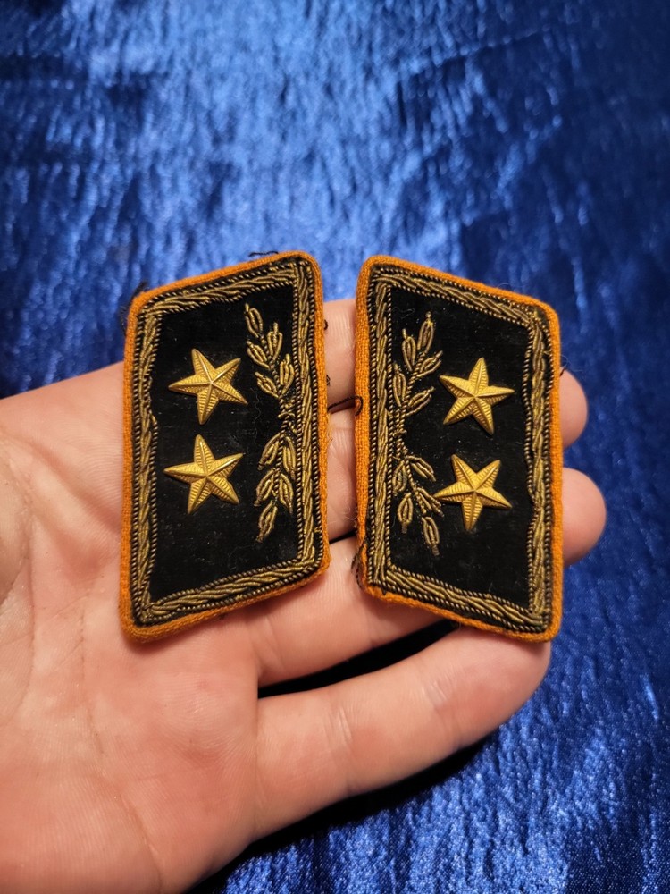 Ww2 German Postal General Collar Tabs