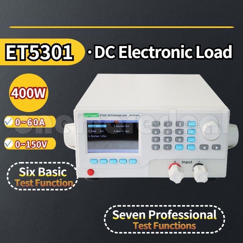 15A/30A/60A DC Electronic Load Programmable Load For Charger Power Supply Tests