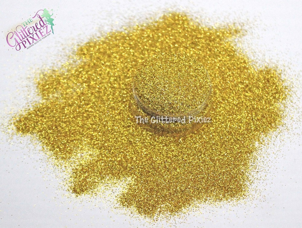 BRIGHT GOLD Pixie Dust (extra fine glitter)