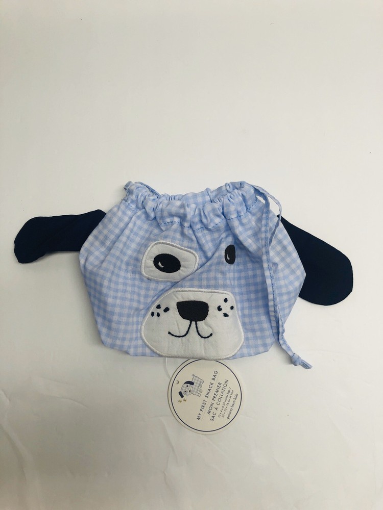 Pottery Barn My First Snack Bag, Blue,