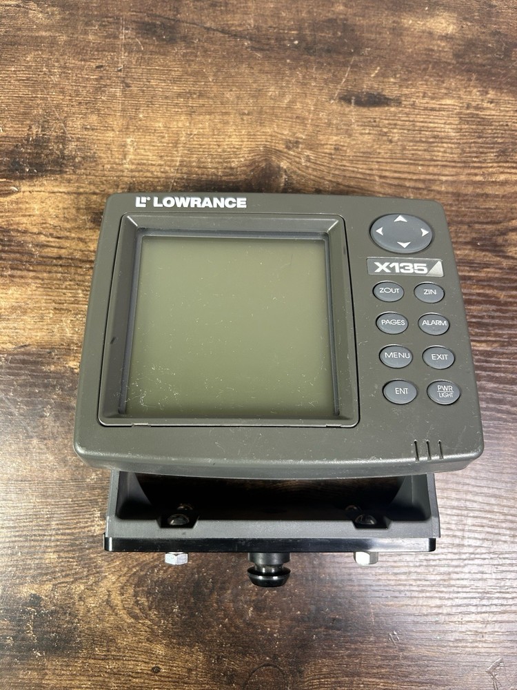 Lowrance X135 Head Unit Only Untested