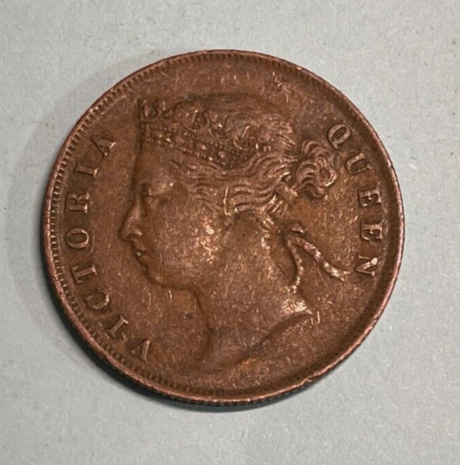 1897 Strait Settlement One Cent Coin