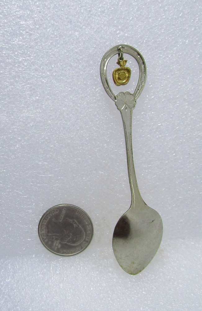 Apple Charm Souvenir Spoon