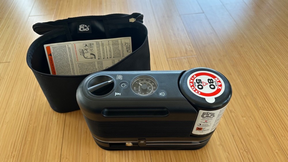 Fix & Go SENSOR tire repair kit.