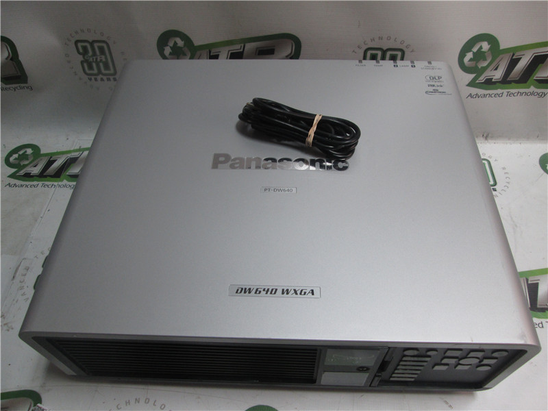 Panasonic PT-DW640US Projector Bright Clear Visuals Reliable Performance